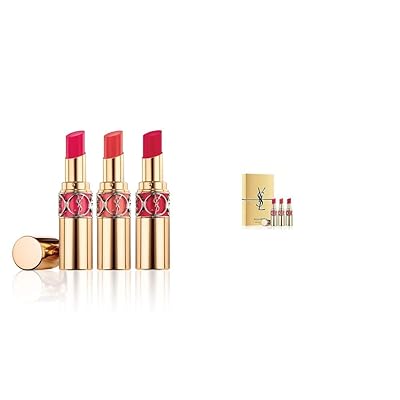YSL Rouge Volupte Shine Oil-In-Stick Lipstick Trio Ghana Ubuy