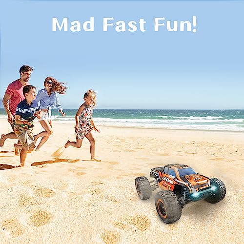Loolinn | High-Speed Remote Control Car for Kids Gift - Hobby Grade, Top Speed 30 Km/h, Durable, 1:16 Scale RC Car, Adjustable Speed, Off-Road, All Terrain, 4WD - Gift Toys for Boys Girls and Adults