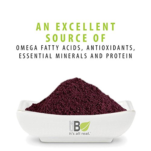 Nubeleaf Acai Juice Powder - Non-GMO, Gluten-Free, Raw, Vegan Antioxidant Source - Single-Ingredient Nutrient Rich Superfood for Cooking, Baking, Smoothies (6oz) - Thumbnail 2