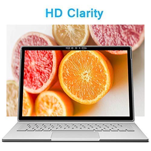 MEGOO Screen Protector for Surface Book 2 15 Inch, Tempered Glass/Easy Installation/Anti-Scratch, Compatible with Microsoft Surface Pen