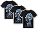 Sound Activated LED T-Shirt, Glow in The Dark Light Up Shirt for Men, Neon Shirt for Rave, Glow Party, Concert, Halloween