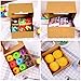 RomanticBaking 50 Pack 4 Cupcake Boxes With Insert and Window,Brown Kraft Paper Bakery Boxes for 6 Inch Dessert,Cake,Muffin,Donut,Macaron