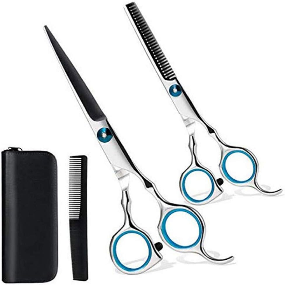 Hair Cutting Scissors Set Onkessy Hairdressing Scissors Kit Hair Cutting Scissors Thinning Shears and Comb Hair Cutting Shears Set Suitable for All