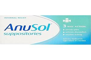 Anusol Haemorrhoids (Piles) Treatment - 12 Suppositories