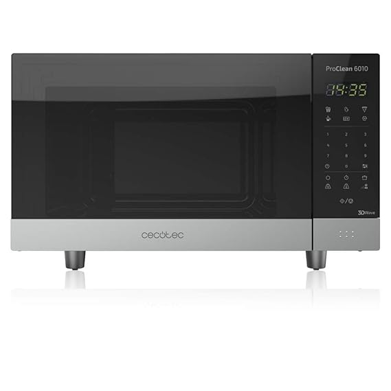 Cecotec Microondas ProClean 6010. Capacidad de 23l, Revestimiento ...