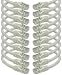 iMBAPrice Cat6 Snagless Ethernet Patch Cable in White 0.5 Feet (6 Inches) - 10 Pack primary