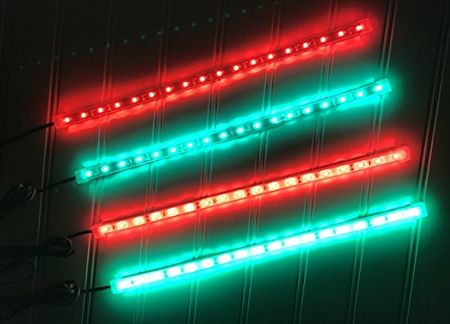Boat-Bow-LED-Lighting-RED-Green-Kit