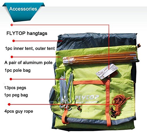 3-4-season-2-person-Double-Layer-Backpacking-Tent-Aluminum-Rod-Windproof-Waterproof-for-Camping-Hiking-Travel-Climbing-Easy-Set-Up--Orange-3-season-tent