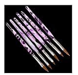 350buy Professional Lots 6 PCS Acrylic Nail Art Pen Brush Painting Dotting Tool Fashion