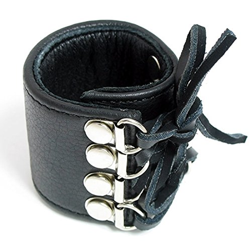 The Bondage Locker Lace Up Cock Ring