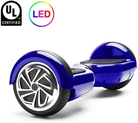 Hoverboard 6.5" Inch 2 Wheels Elektro Smart Balance Board Scooter UL Certified (Blue)