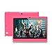 7 Inch Android Tablet PC, 4.2 Jelly Bean, Dual Core, Allwinner A23 CPU, Dual Cameras, 5 Point Capacitive Touch Screen - Pink