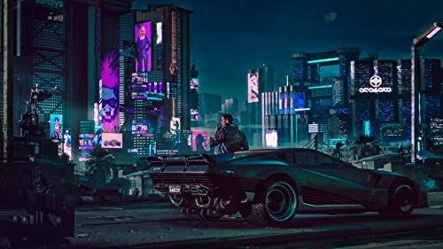 Black Creations Cyberpunk 2077 Concept Art Video Game Poster Canvas Picture Art Print Premium Quality A0 A1 A2 A3 A4 (A3 Poster (297/420mm or 11.7/16.5))