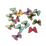 Sandistore Creative 50 pcs Two Holes Wooden Buttons (style 2)