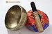 3rd Eye, or Pineal Chakra A Note Hand Hammered Tibetan Meditation Singing Bowl 5.5 Inches - Yoga Bowl By Singing Bowl Nepal