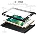 AnsTOP iPhone 8 Case, iPhone 7 Case, Ultra-Slim Full Body Protective Case for iPhone 8/7 with Tempered Glass Screen Protector (Black)