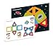 MAGFORMERS Space Wow 22 Pieces Rainbow Colors, Educational Magnetic Geometric Shapes Tiles Building STEM Toy Set Ages 3+