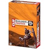 CLIF BUILDER'S - Protein Bar - Crunchy Peanut Butter - (2.4 Ounce Bar, 12 Count)