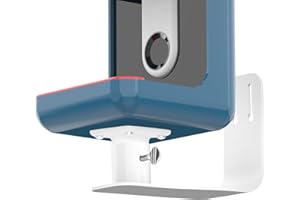 NAKUCHOLY Wall Mount Bracket Designed for Bird Buddy Smart Feeder – Durable Metal Heavy Duty Mount Stand for Wall Fences Poles Post, Weather-Proof Outdoor Feeder Accessory