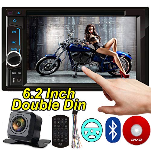 In-Dash Stereo Mirror Link for GPS DVD CD MP3 USB SD Radio Bluetooth Hands-free Steering Wheel Controls Touch Screen AM/FM Receiver Video Audio Player w/Rear View Camera For 1997-2009 Nissan Patrol