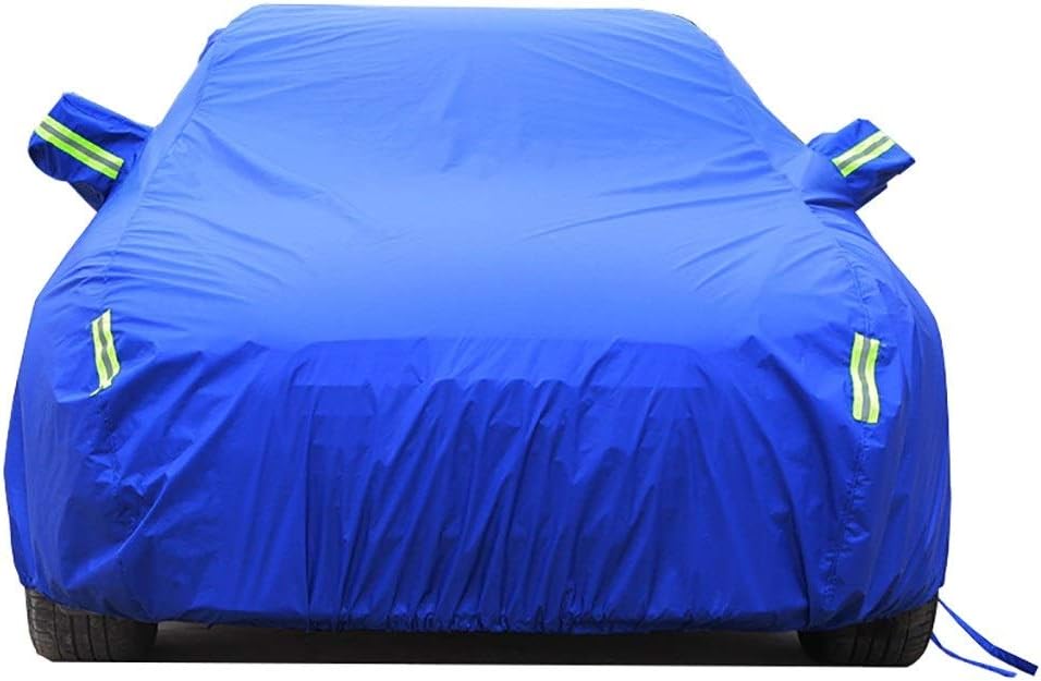LIFEIYAN Compatible with Bugatti La Voiture Noire, Four Seasons Universal Fully Waterproof Scratch Proof Durable Car Cover Breathable Cotton Lined Heavy Duty