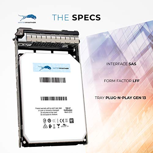 WP 4TB 7.2K 3.5" SAS 6Gb/s HDD for Dell PowerEdge Servers | Enterprise Hard Drive in G13 Tray | Compatible with R710 R720 02XT8Y 0099RY 00F9W8 - Thumbnail 5