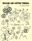 Drawing and Writing Journal for Kids (8.5 x 11 Inch, 120 Pages): Composition Blank Book. Primary Wri by Sara Blank Book
