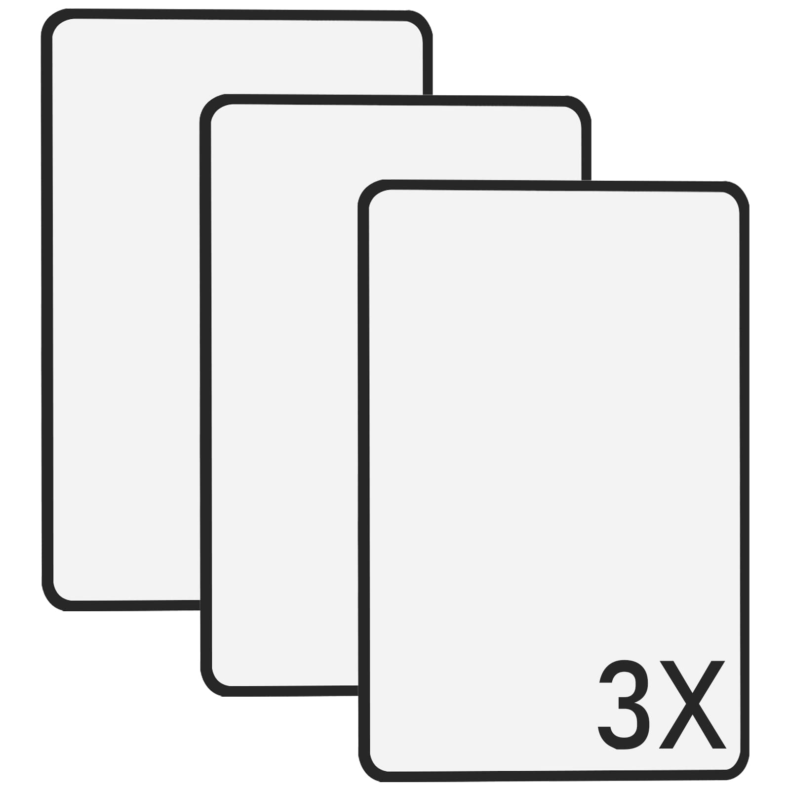 YUTOU 3 x Magnifying Reading Magnifying Glass Set for Full Pages Fresnel Lens Magnifying Lens Magnifying Lens for Seniors Reading Books Maps 18 × 12 cm