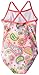 Kanu Surf Girls 1 Piece Swimsuit, Secret Garden Pink Paisley, 12