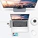 USB C Hub Adapter,7 in 1 Dual Type-C Docking Station Thunderbolt 3 Hub for 2016/2017/2018 MacBook Pro with 100W Power Delivery,USB-C,4K HDMI,2xUSB3.0,SD and MicroSD Card Reader (Space Gray)