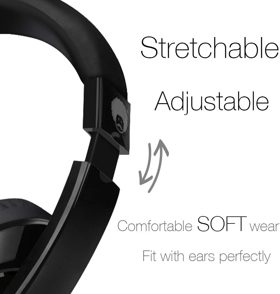 Rockpapa Comfort Kids Headphones, Over Ear Headphone Wired, Childrens Head phones with Adjustable Headband, Stereo Sound - Image 4