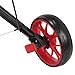 Caddymatic Golf Pro Lite 3 Wheel Golf Cart Black/Red