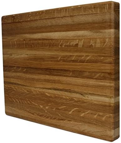 Kobi Blocks White Oak Edge Grain Butcher Block Wood Cutting Board 12 X 18 X 1 by Kobi Blocks