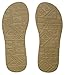 Quiksilver Men's Carver Suede 3-Point Flip Flop Sandal Athletic