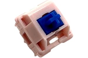 Zkeebs HMX Linear 5-Pin MX Mechanical Keyboard Switches for Custom Keyboards (HMX Emo, 110 Switches)