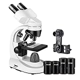 Wifi Digital Microscope, Goodan Wireless Microscope, Portable 50 to 1000X Black Updated Magnification Endoscope with Mini 8 Led Inspection Camera for Iphone IOS and Android Smartphone, Ipad