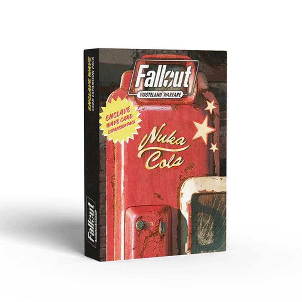 Modiphius Entertainment Fallout Wasteland Warfare Enclave Wave Card Expansion Pack