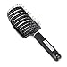 Vent Blow Dryer Hair Brush, Women Thick Long Curly Paddle Detangling Massage Brush, Fast Drying Straight Volume Comb, Curved Anti Static Styling Tool for Wet/Dry Hair