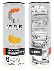 CELSIUS Fitness Drink Carbonated 5-Flavor Variety
