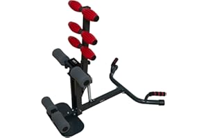 MaxiClimber Maxi Squat Machine - Patented Design Targets Glutes, Quads, Hamstrings, Core, & Abs for Low Impact Lower Body Workouts