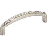 Elements Z118-96SN Cypress Zinc Cabinet Pull