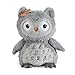 Lambs & Ivy Family Tree Coral/Gray/Gold Owl Plush Owl - Izzy