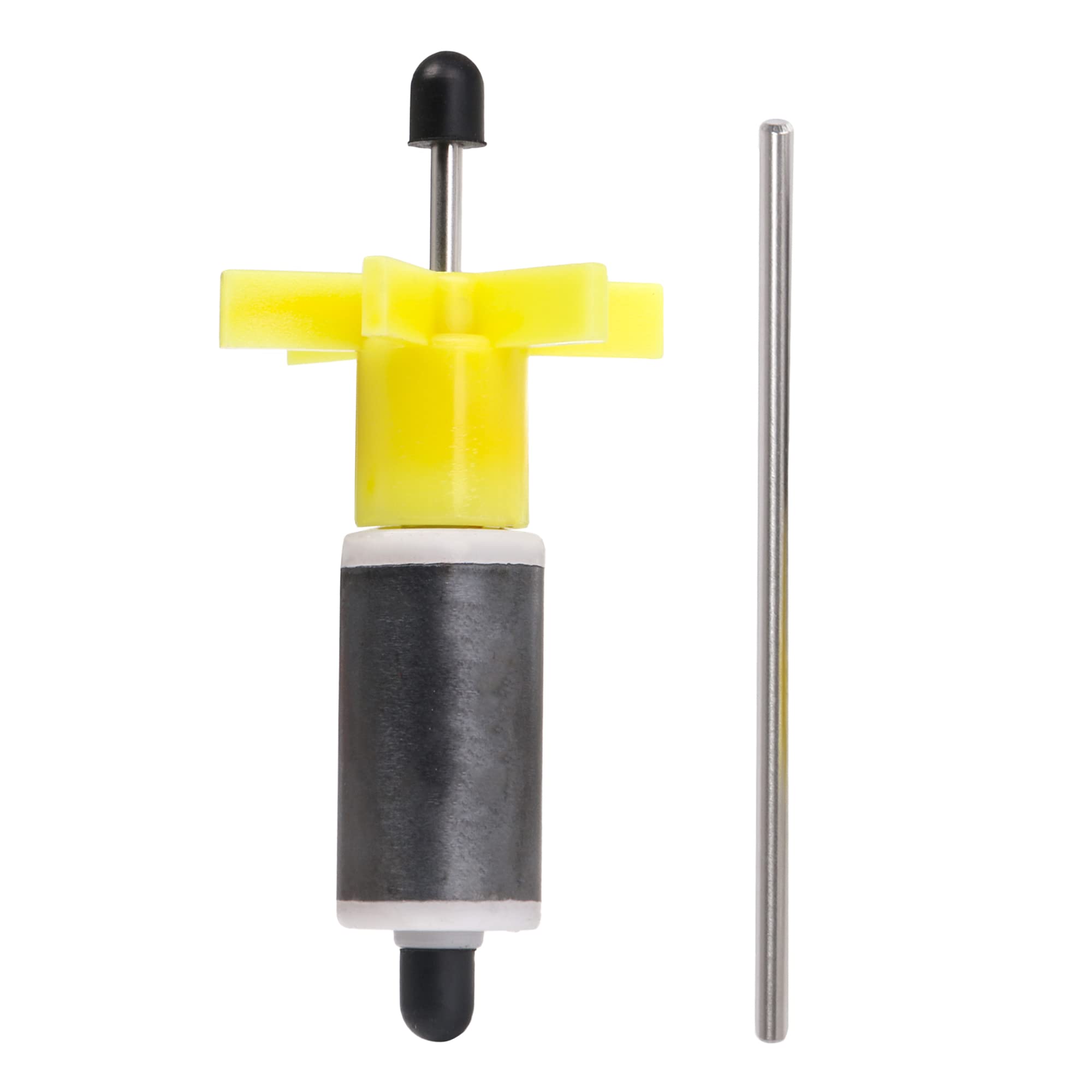 BQLZR Submersible Pump Rotor Impeller Filter - 16mm Yellow Magnetic Parts for Aquarium Replacement Filter
