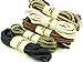 YFINE 39 Inch Round Waxed Dress Shoes Shoelaces Boots Shoe Laces Beige (2 Pair)