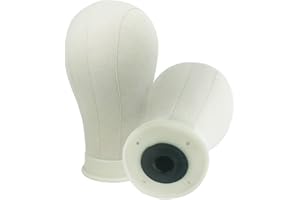 MMZ Bald Training Head Cosmetology Mannequin Head for Wigs Making and Display with Free clamp (CA-BBT)