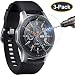 KIMILAR Compatible with Gear S3 & Samsung Galaxy Watch 46mm Screen Protector, Waterproof Tempered Glass Cover Compatible with Gear S3 / Galaxy Watch 46mm Smartwatch Crystal Clear Scratch Resist[3-Pack] primary