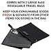 Herb Guard Smell Proof Bag with Built-In Combo Lock (12x10 inches, Holds 3 Ounces) - Comes with 2 Resealable Bags to Keep Contents Fresh