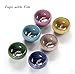 Longpro Rainbow Colors Ice Cracked Glaze Kung Fu Tea Sets (Cups with fish)