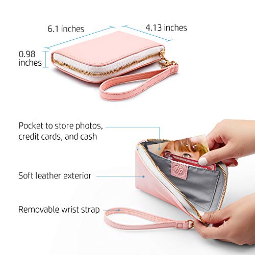 HP Sprocket Wallet Case Portable Photo Printer Protective Soft Case