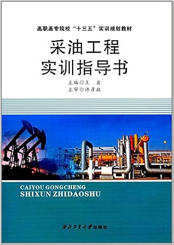 Amazon Fr 采油工程实训指导书 高职高专院校 十三五 实训规划教材 王岩 Livres